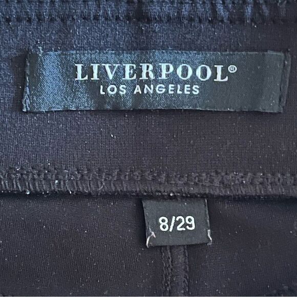 Liverpool Pants Pull On Skinny Leg Mid Rise Stretch Knit Ponte - Picture 8 of 9